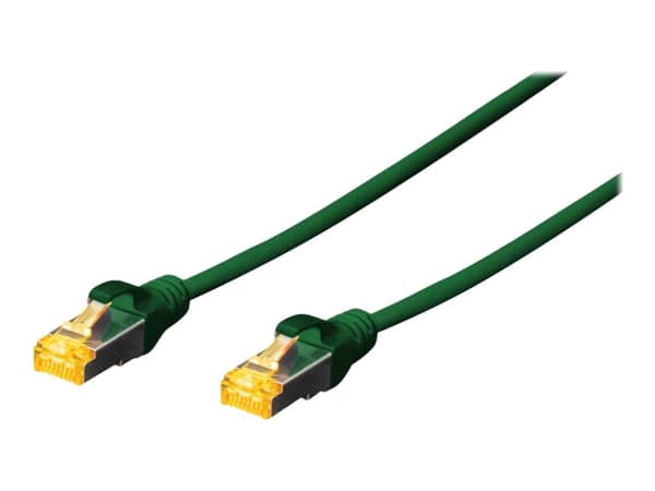 MicroConnect - Verkkokaapeli - RJ-45 (uros) RJ-45 (uros) - 50 cm - 6 mm - S/FTP - CAT 6a - halogeeniton, pyöreä, solmuvapaa, säikeistetty - vihreä