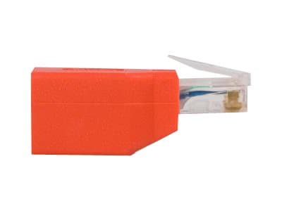StarTech.com Cat6 Cable - Cat6 Crossover Adapter - GbE - Red - Ethernet Network Cable (C6CROSSOVER) - Korskopplad adapter - RJ-45 (hane) till RJ-45 (
