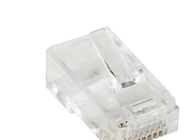 StarTech.com Cat5e RJ45 modulaarinen modulaarinen pistokeliitin - 50 kpl - irtotavarana toimitettavat Cat 5e pistokkeet - 50x RJ45 päät (CRJ4550PK) -