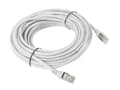 Miniatyrbild 3 av 5: Lanberg - Patch-kabel - RJ-45 (hane) till RJ-45 (hane) - 10 m - UTP - CAT 6 - tvinnad, hakfri, formpressad - RAL 7035, grå