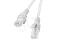 Miniatyrbild 4 av 5: Lanberg - Patch-kabel - RJ-45 (hane) till RJ-45 (hane) - 10 m - UTP - CAT 6 - tvinnad, hakfri, formpressad - RAL 7035, grå
