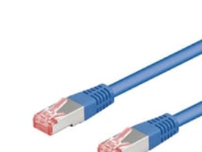 Goobay 68271, 7,5 m, Cat6, S/FTP (S-STP), RJ-45, RJ-45, Blå