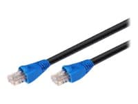 MicroConnect - Nettverkskabel - RJ-45 (hann) til RJ-45 (hann) - 15 m - 6.2 mm - UTP - CAT 6 - rund, uten hindringer, solid - svart