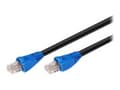 Miniatyrbilde 1 av 4: MicroConnect - Nettverkskabel - RJ-45 (hann) til RJ-45 (hann) - 15 m - 6.2 mm - UTP - CAT 6 - rund, uten hindringer, solid - svart