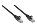 Miniatyrbilde 4 av 5: Intellinet Network Patch Cable, Cat5e, 1m, Black, CCA, U/UTP, PVC, RJ45, Gold Plated Contacts, Snagless, Booted, Lifetime Warranty, Polybag - Kobling