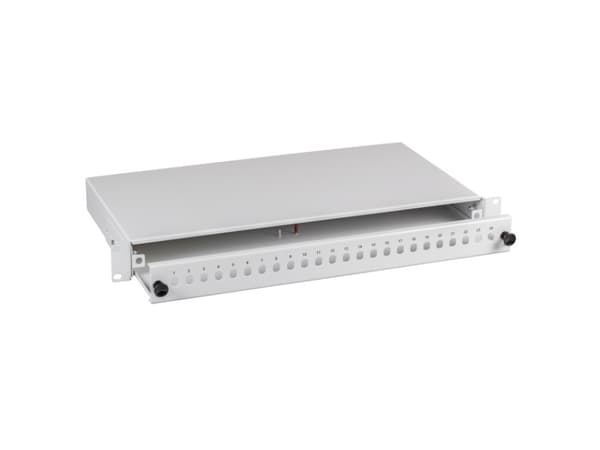 EFB Elektronik 53600.3, SC, Grå, Metall, Rackmontering, 1U, 482,6 mm Grå