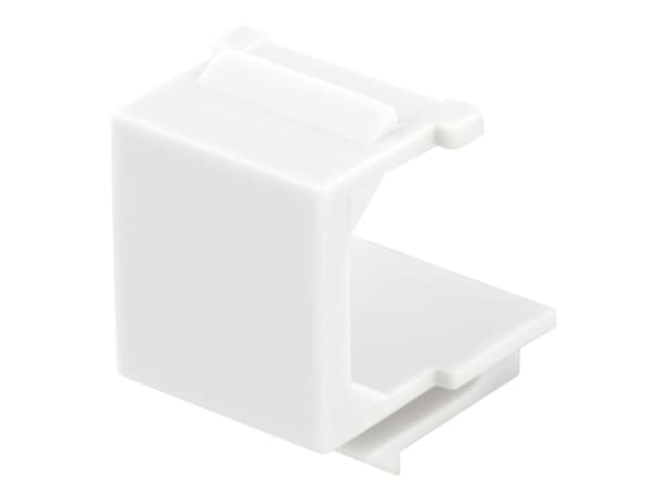 DELTACO VR-229 - Modulinnlegg (tomt) - hvit (en pakke 5)