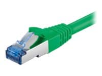 MicroConnect - Nätverkskabel - RJ-45 (hane) till RJ-45 (hane) - 1.5 m - SFTP - CAT 6a - startad, halogenfri, hakfri - blå