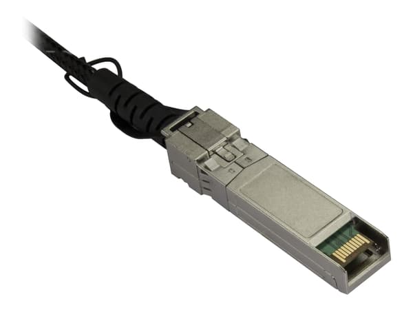 StarTech.com MSA Uncoded Compatible 3m 40G QSFP+ to 4x SFP+ Direct Attach Breakout Cable Twinax, 40GbE QSFP+ to 4x SFP+ Copper DAC 40 Gbps Low Power