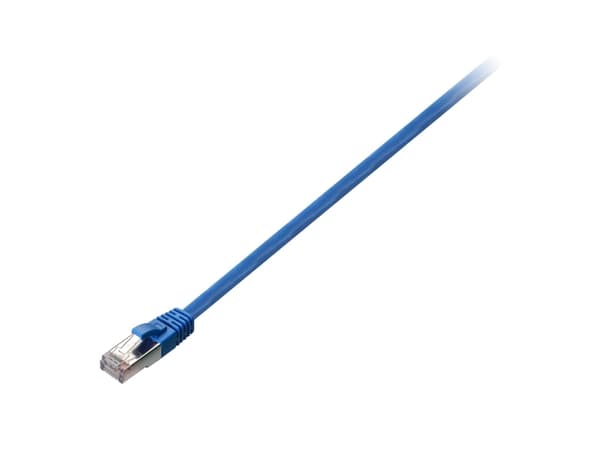 V7 - Nettverkskabel - RJ-45 (hann) til RJ-45 (hann) - 10 m - STP - CAT 6 - blå
