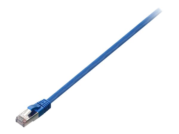 V7 - Nettverkskabel - RJ-45 (hann) til RJ-45 (hann) - 10 m - STP - CAT 6 - blå