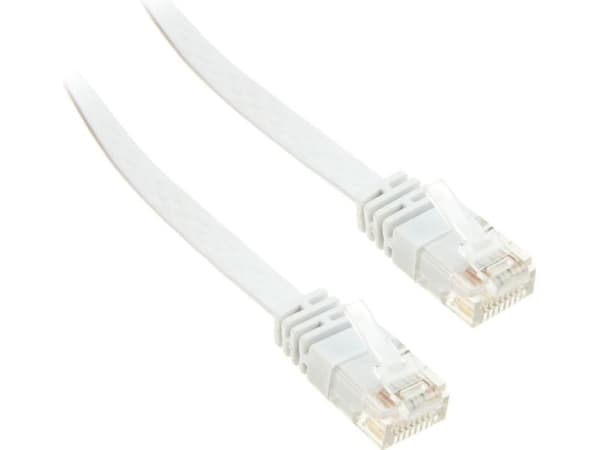 InLine 71601W, 1 m, Cat6, U/UTP (UTP)