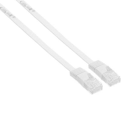 InLine 71601W, 1 m, Cat6, U/UTP (UTP)