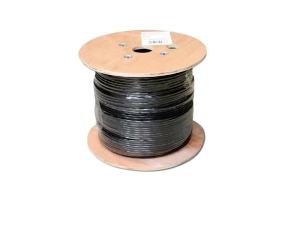 DIGITUS Professional - Irtokaapeli - 305 m - UTP - CAT 6 - ulkokäyttöön - musta
