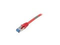 Miniatyrbilde 1 av 2: Patchkabel RJ45 CAT6A 500Mhz 15m rot SSTPSFTP AWG27 LSZH Synergy 21