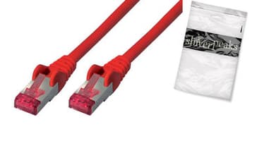shiverpeaks BS75715-AR, 5 m, Cat6a, S/FTP (S-STP), RJ-45, RJ-45, Rød