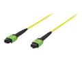 Miniatyrbilde 1 av 5: DIGITUS Professional - Koblingskabel - MPO/APC-enkeltmodus (hunn) til MPO/APC-enkeltmodus (hunn) - 2 m - fiberoptisk - simpleks - 9 / 125 micron - OS