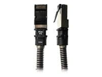 PatchSee PCI6Patch - Koblingskabel - RJ-45 (hann) til RJ-45 (hann) - 2.1 m - UTP - CAT 6a - med støvel - svart