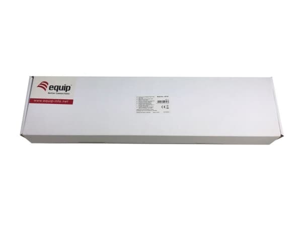 Equip 327316, 10/100/1000Base-T(X), Raskt Ethernet, Gigabit Ethernet, RJ-45, Gull, Cat5e, Grå