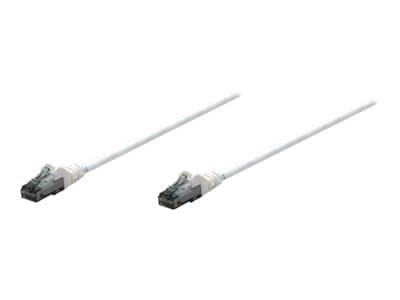 Intellinet - Koblingskabel - RJ-45 (hann) til RJ-45 (hann) - 3 m - UTP - CAT 6 - formstøpt, uten hindringer - hvit