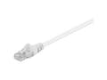Miniatyrbild 4 av 5: MicroConnect - Nätverkskabel - RJ-45 (hane) till RJ-45 (hane) - 1.5 m - UTP - CAT 5e - tvinnad - vit