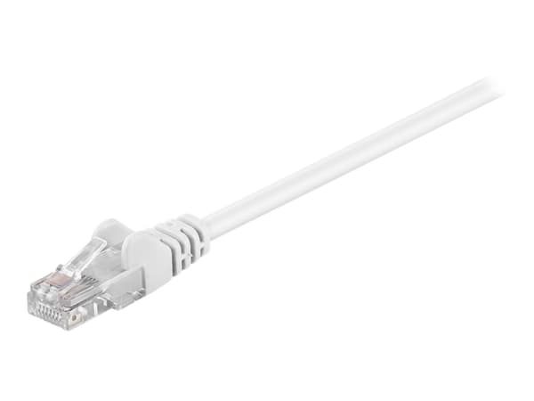 MicroConnect - Nätverkskabel - RJ-45 (hane) till RJ-45 (hane) - 1.5 m - UTP - CAT 5e - tvinnad - vit