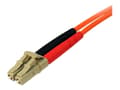 Miniatyrbild 3 av 5: StarTech.com 3 m 50/125 multiläges Duplex fiberpatchkabel LC - LC