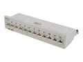 Pikkukuva 2 / 5: DELTACO PAN-212 - Liitäntäpaneeli - seinäasennettava - RJ-45 X 12 - harmaa
