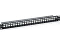 Miniatyrbilde 2 av 2: Equip 76912407201, Cat6, Sort, Rackmontering, 1U, 92,5 mm, 483 mm