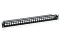 Miniatyrbilde 1 av 2: Equip 76912407201, Cat6, Sort, Rackmontering, 1U, 92,5 mm, 483 mm