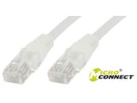 MicroConnect - Nettverkskabel - RJ-45 (hann) til RJ-45 (hann) - 3 m - UTP - CAT 5e - hvit