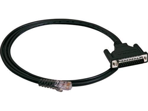 Moxa - Seriell RS-232 kabel - RJ-45 (hann) til DB-25 (hann) - 1.5 m - for Moxa CN2510, CN2610, CP-104, Opt4, Opt8; NPort 5210, 5610, 5630