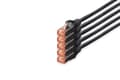 Miniatyrbilde 2 av 5: DIGITUS Professional - Koblingskabel - RJ-45 (hann) til RJ-45 (hann) - 10 m - SFTP, PiMF - CAT 6 - IEEE 802.3 - halogenfri, formstøpt, uten hindringe
