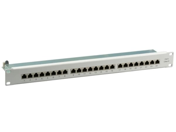 EFB Elektronik 37667.1M, 5000 Mbit/s, RJ-45, Kulta, Harmaa, Telinekiinnitys, 1U