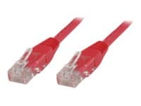 MicroConnect - Nettverkskabel - RJ-45 (hann) til RJ-45 (hann) - 15 m - UTP - CAT 6 - rød