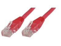 MicroConnect - Nettverkskabel - RJ-45 (hann) til RJ-45 (hann) - 2 m - UTP - CAT 6 - rød