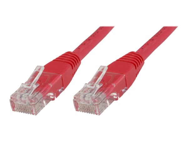 MicroConnect - Nettverkskabel - RJ-45 (hann) til RJ-45 (hann) - 2 m - UTP - CAT 6 - rød