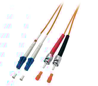 Utstyr LC/ST 50/125µm 5,0m, 5m, OM2, LC, ST