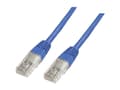Miniatyrbild 3 av 5: DIGITUS Professional - Patch-kabel - RJ-45 (hane) till RJ-45 (hane) - 10 m - UTP - CAT 6 - halogenfri, hakfri - blå