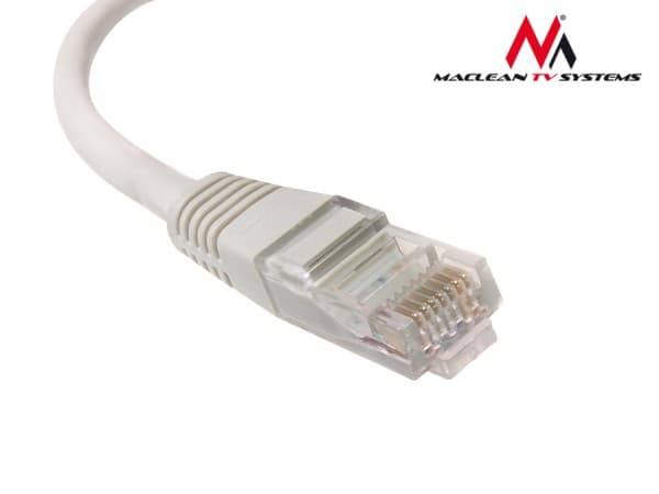 Maclean Patchcord UTP 5e 5m plugg-til-plugg-kabel (MCTV-653)
