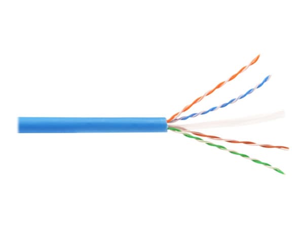 DIGITUS Professional - Irtokaapeli - 500 m - UTP - CAT 6a - halogeeniton - vaaleansininen, RAL 5012
