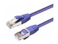 Pikkukuva 2 / 5: MicroConnect - Verkkokaapeli - RJ-45 (uros) - RJ-45 (uros) - 2 m - SFTP, PiMF - CAT 6 - halogeeniton - violetti