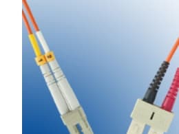 MicroConnect - Nettverkskabel - LC/PC multimodus (hann) til SC/PC multimodus (hann) - 0,5 m. - fiberoptisk - 50 / 125 my - OM3