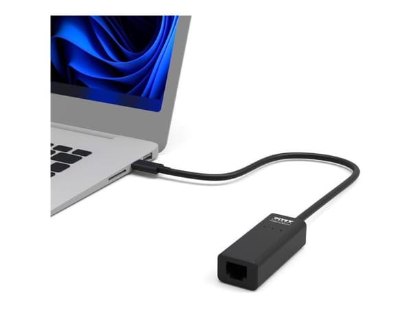 PORT Connect - Nätverksadapter - USB-C - Gigabit Ethernet x 1