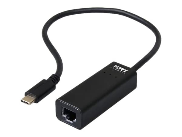 PORT Connect - Nätverksadapter - USB-C - Gigabit Ethernet x 1