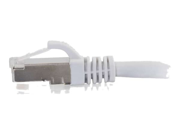 C2G Cat6a Booted Shielded (STP) Network Patch Cable - Koblingskabel - RJ-45 (hann) til RJ-45 (hann) - 2 m - STP - CAT 6a - formstøpt, uten hindringer