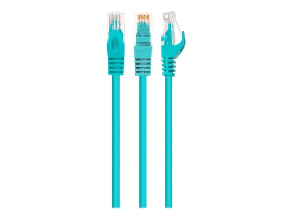 Cablexpert - Liitäntäkaapeli - RJ-45 (uros) - RJ-45 (uros) - 5 m - UTP - CAT 6 - muotoiltu, säikeistetty - vihreä