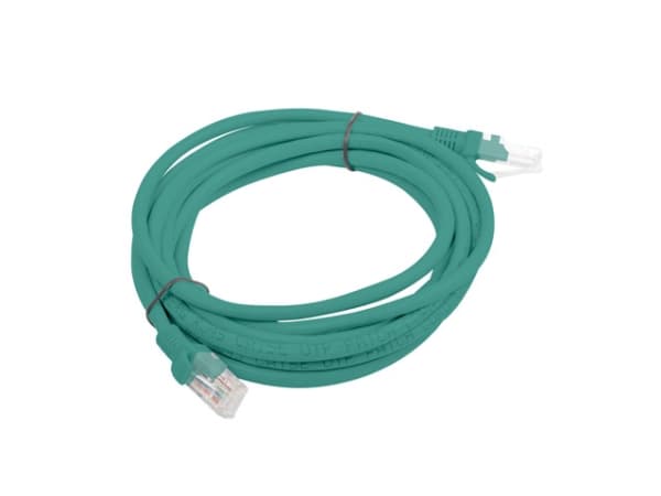 Lanberg - Koblingskabel - RJ-45 (hann) til RJ-45 (hann) - 3 m - UTP - CAT 6 - grønn, RAL 6024