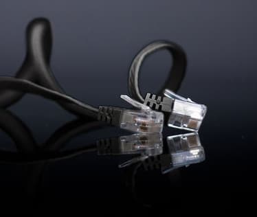 shiverpeaks Patchkabel UTP Cat.6 Slim-Line schwarz 3,0 m