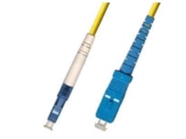 MicroConnect - Nettverkskabel - SC/UPC-enkeltmodus (hann) til LC/UPC-enkeltmodus (hann) - 1 m - fiberoptisk - 9 / 125 micron - OS1/OS2 - halogenfri -